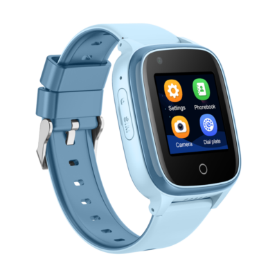 4G video Call Smart Android Kids GPS Watch tracker – BLUE
