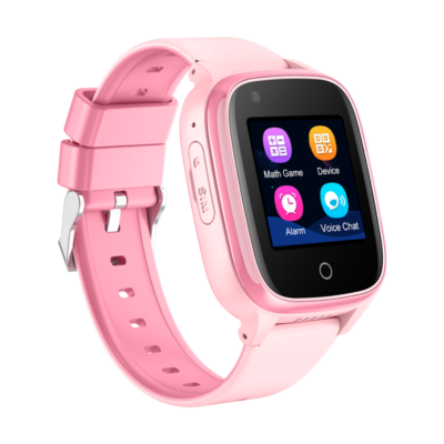 4G video Call Smart Android Kids GPS Watch tracker – PINK
