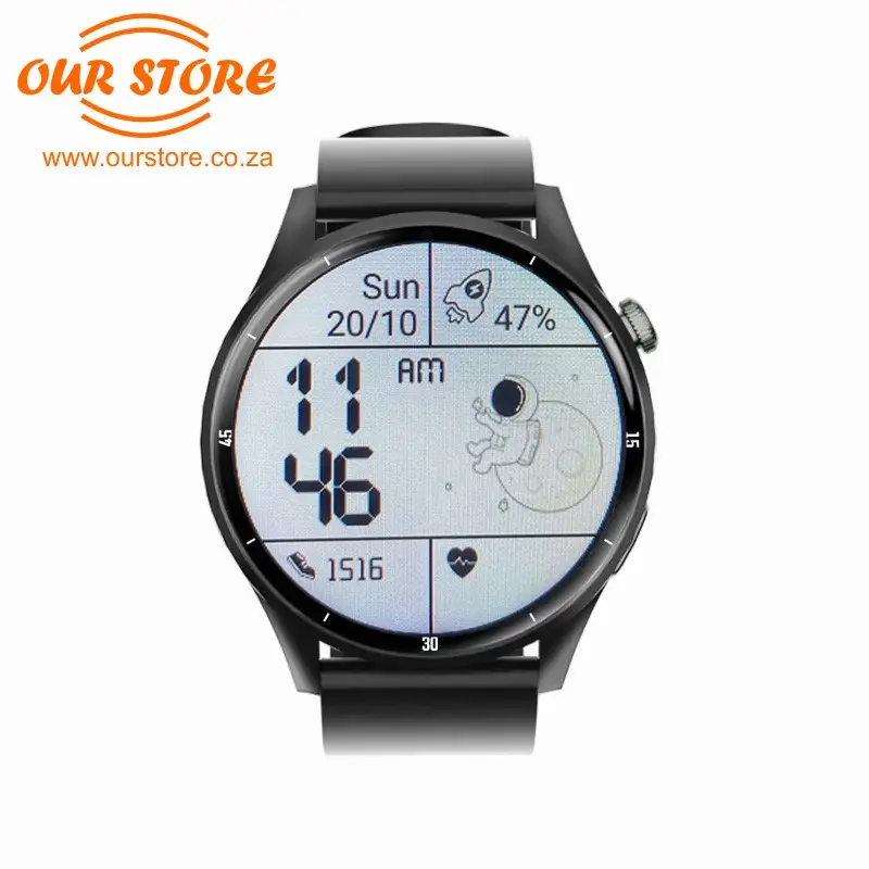 Waterproof 4G Adult healthcare GPS Watch Tracker T48R-BLACK - Image 2