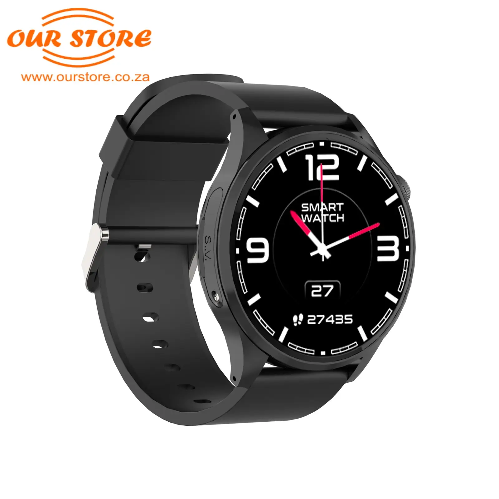 Waterproof 4G Adult healthcare GPS Watch Tracker T48R-BLACK - Image 4