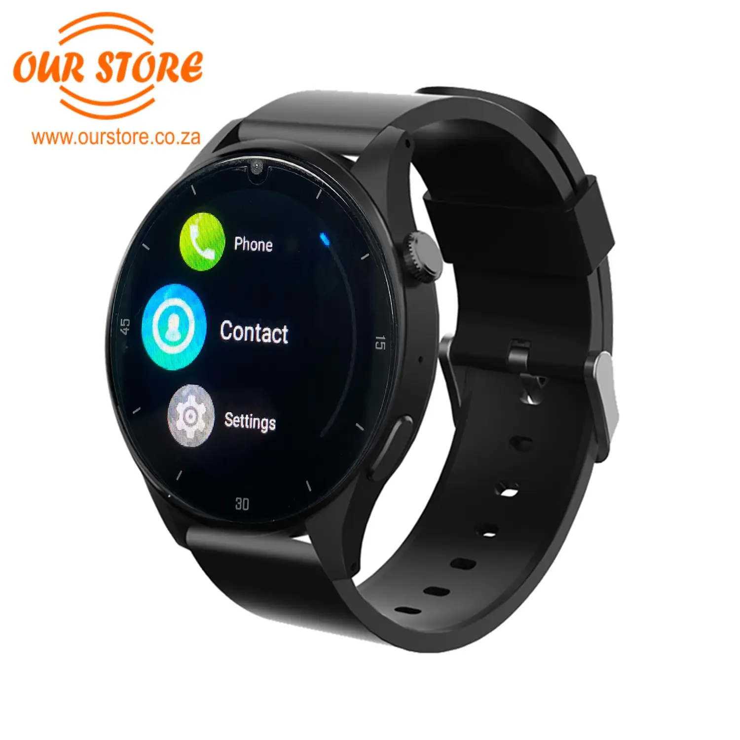 Waterproof 4G Adult healthcare GPS Watch Tracker T48R-BLACK - Image 8