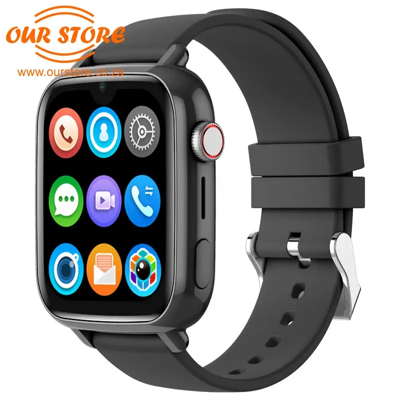 4G Android 8.1 Child Smart GPS Watch with Large Screen T49-BLACK - Image 4