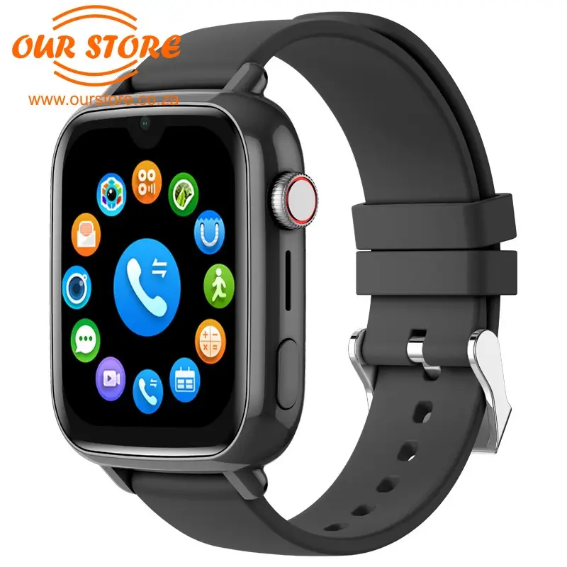 4G Android 8.1 Child Smart GPS Watch with Large Screen T49-BLACK - Image 5