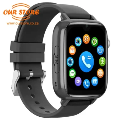 4G Android 8.1 Child Smart GPS Watch with Large Screen T49-BLACK