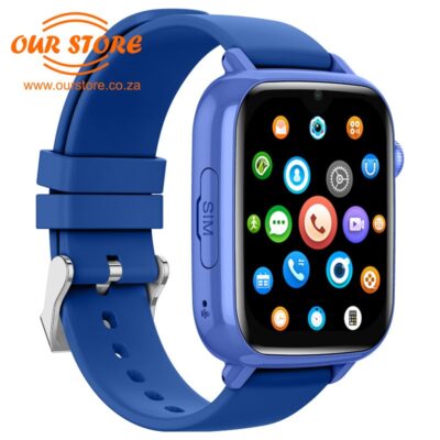 4G Android 8.1 Child Smart GPS Watch with Large Screen T49-BLUE