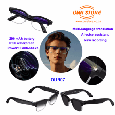 Smart camera glasses with AI voice assistant-OUR07